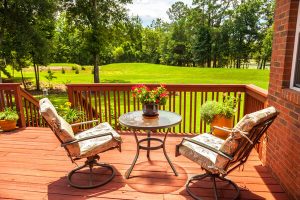 Deck building for adding livable space to your home.